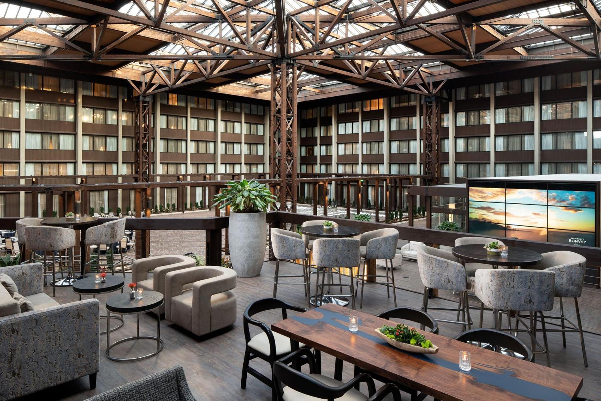 Seattle Airport Marriott Otel SeaTac Dış mekan fotoğraf
