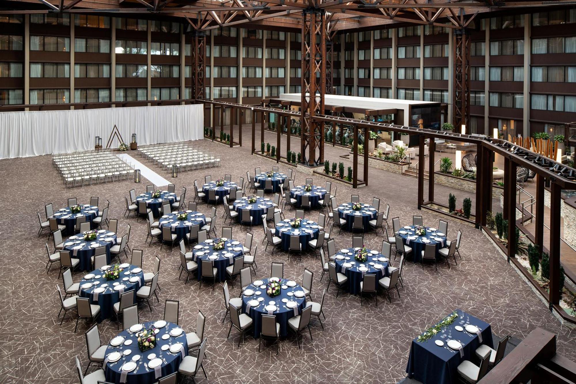 Seattle Airport Marriott Otel SeaTac Dış mekan fotoğraf
